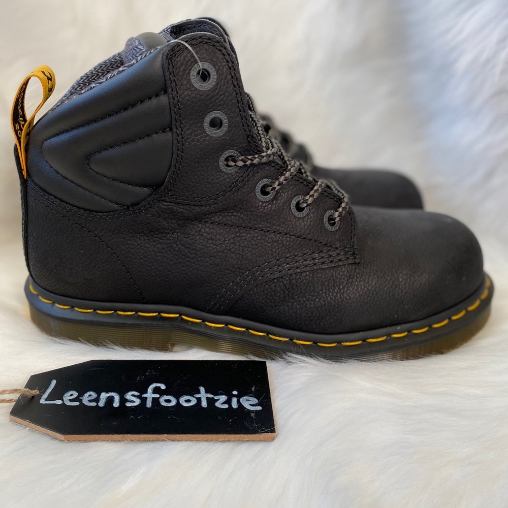 New Dr Marten Air-Wair Industrial Safety Toe Boot